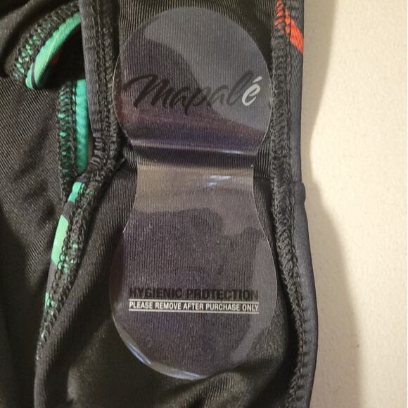 NWT Frederick's of Hollywood Coabarita Cutout One Piece Swimsuit Tropical Size M - Picture 4 of 7